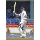 Cricket Matt Prior 12x8 signed colour photo pictured playing for England. Matthew James "Matt" Prior