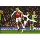 Lucas Torreira Signed Arsenal 8x12 Photo. Good Condition Est.