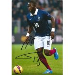 Moussa Sissoko Signed Tottenham Hotspur & France 8x12 Photo. Good Condition Est.