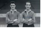 B/W Photo 12 X 8, Depicting Manchester United Youth Players From Ireland - Liam Whelan And Tommy