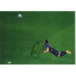 Football Robin Van Persie signed 12x16 colour photo pictured in action for Holland. Good condition