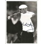 Golf Mark McNulty signed 10x8 b/w photo. Good condition Est.