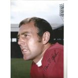 Football Ian St John 12x8 signed colour photo pictured during his playing days with Liverpool FC.