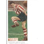 Football Legends Graham Shaw Sheffield United and England 10x5 signed colour magazine picture.