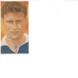 Football Legends Jimmy Dickinson Portsmouth and England 5x3 signed magazine picture. James William