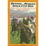 Horse Racing unsigned 1985 Benson Hedges Gold cup programme. Commanche Run won the race held at York