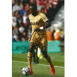 Moussa Sissoko Signed Tottenham Hotspur 8x12 Photo. Good Condition Est.