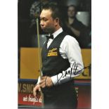 Snooker James Wattana 12x8 signed colour photo. James Wattana is a Thai professional snooker