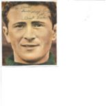 Football Legends Busby Babe Harry Gregg 4x3 signed colour magazine photo. Henry Gregg, OBE (born