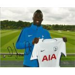 Football Davinson Sanchez 10x8 signed colour photo pictured holding a Spurs shirt. Good condition