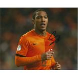 Jonathan De Guzman Signed Holland 8x10 Photo. Good Condition Est.