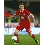 Chris Mepham Signed Wales 8x10 Photo. Good Condition Est.