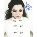 Amy Lee signed 10x8 magazine photo. Good Condition Est.