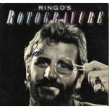 Ringo Starr signed Rotogravure 33rpm record sleeve. Record included. Good Condition Est.