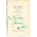 Sarah Ferguson Duchess of York hardback book titled My Story signed on the inside title page