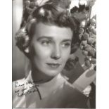 Betsy Drake signed 10x8 b/w photo. Dedicated. Good Condition Est.