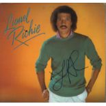 Lionel Richie signed 33rpm record sleeve. Record included. Good Condition Est.