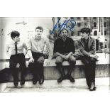 Peter Hook signed 12x8 b/w photo. Good Condition Est.