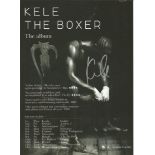 Kele the Boxer signed 12x8 magazine page. Good Condition Est.