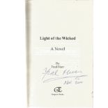 Fred Hurr signed Light of the Wicked softback book. Signed on inside title page. Good Condition