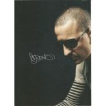 Chester Bennington signed 12x8 magazine photo. Good Condition Est.