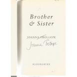 Joanna Trollope signed Brother & Sister. A hard back book with dust cover included. Signed on