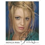 Patricia Ryan signed 10x8 colour photo. Good Condition Est.