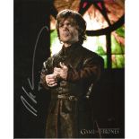 Peter Dinklage Game of Thrones hand signed 10x8 photo. This beautiful hand signed photo depicts