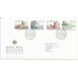 1988 Royal Mail High value Definitives FDC £1, £1. 5, £2, £5 values. 18/10/88 Edinburgh FDI