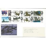 1965 Battle of Britain FDC typed address on label and Worthing FDI postmark. Good Condition. All