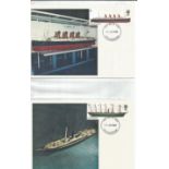 Two 1969 Ships maximum cards both with Southampton FDI postmarks. Good Condition. All signed