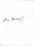 Shay Brennan Manchester United Legend Signed Card. Good Condition. All signed pieces come with a