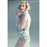 Music Ellie Goulding 12x8 signed colour photo. Elena Jane Goulding is an English singer and
