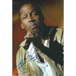 Music Lemar 12x8 signed colour photo. Lemar Obika (born 4 April 1978), professionally known simply