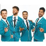 Rip It Up 8x10 Photo Signed By Harry Judd, Jay McGuiness, Aston Merrygold & Louis Smith. Good