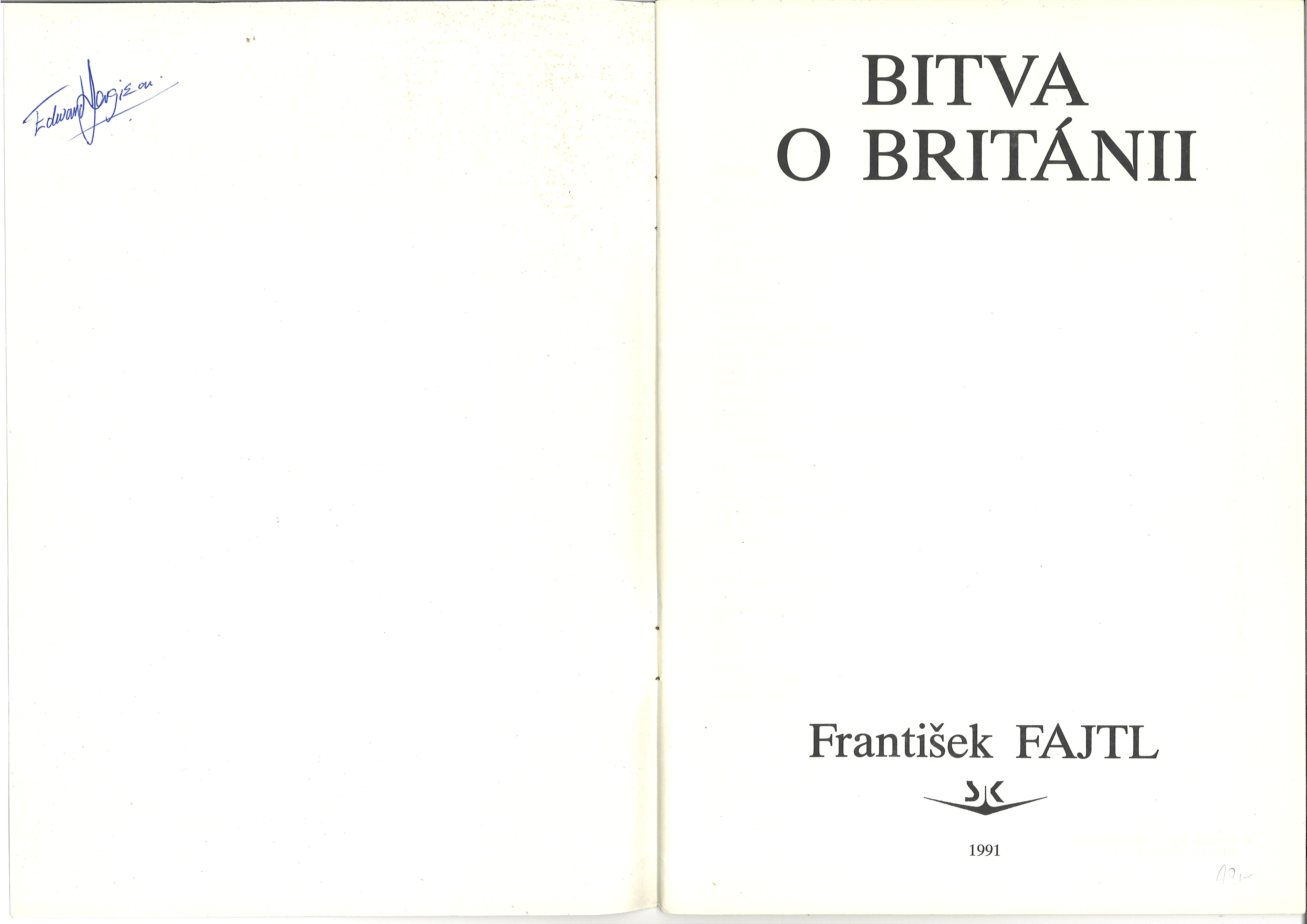 Polish Written Battle of Britain booklet produced by Frantisek Fajtl in excellent condition, 64 - Image 2 of 2