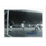 Peter Mcparland Signed 1957 Aston Villa 12x16 Photo Edition. Good Condition. All signed pieces