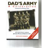 Clive Dunn, Ian Lavender, Bill Pertwee, Frank Williams and Colin Bean signed Dad's Army A