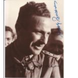 Adolf Borchers Luftwaffe Ace signed 5x3 black and white photo. Good Condition. All signed pieces