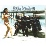 James Bond Martine Beswick signed 10x8 colour autograph photo. Good Condition. All signed pieces