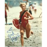 Nicole Eggert hand signed 10x8 photo. This beautiful hand-signed photo depicts Nicole Eggert as