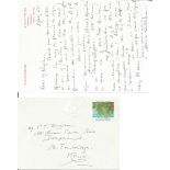 Battle of Britain John Satchell 302 sqn WW2 RAF RARE signed handwritten letter 1985 with details how
