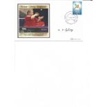 Susan Gilroy signed 2006 Australian Commonwealth Games FDC. Table tennis gold medallist. Good