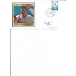 Mick Gault signed 2006 Australian Commonwealth Games FDC. Shooting gold medallist. Good Condition.