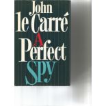 John le Carre signed A Perfect Spy hardback book. First edition rare Dedication
