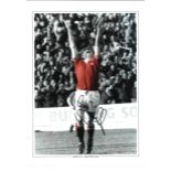Gordon Hill Signed Manchester United 12x16 Photo Edition. Good Condition. All signed pieces come
