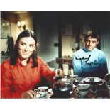 Michael Jayston Susan Jameson UFO hand signed 10x8 photo. This beautiful hand signed photo depicts