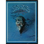 The Eagles signed Take it Easy music score softback book. Good Condition. All signed pieces come