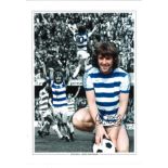 Stan Bowles Signed Queens Park Rangers 12x16 Photo Edition. Good Condition. All signed pieces come