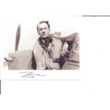 Wladyslaw Zajac WW2 fighter ace 315 Sqn signed 7 x 5 portrait photo from Ted Sergison Battle of